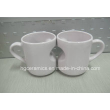 Heart Shape Mug, Heart Mug